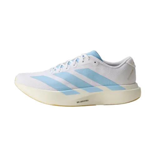 adidas Adizero EVO SL Cloud White Clear Blue Matte Gold