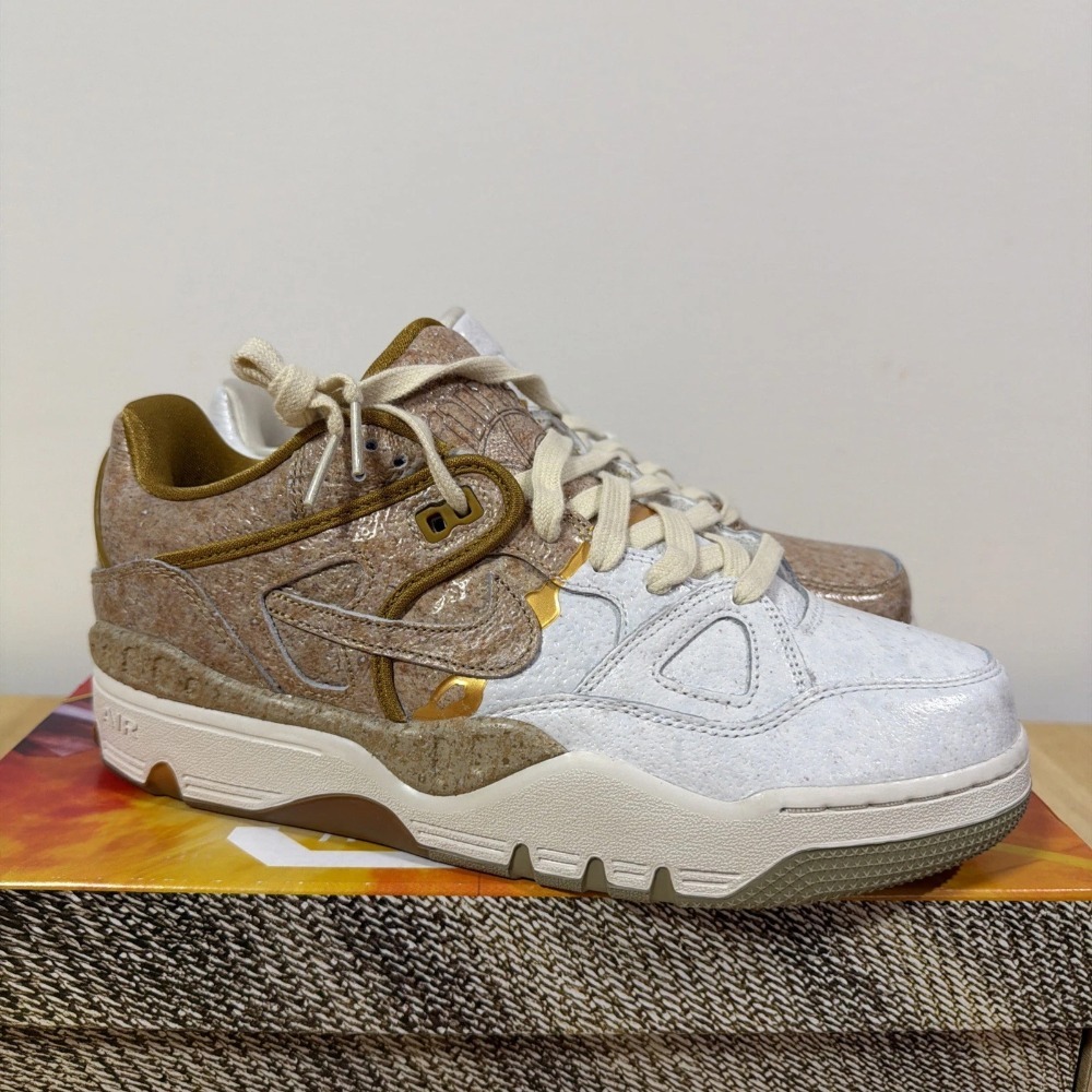 Nigo x Nike Air Force 3 Low SP Kintsugi Bamboo — 35.5, Novo
