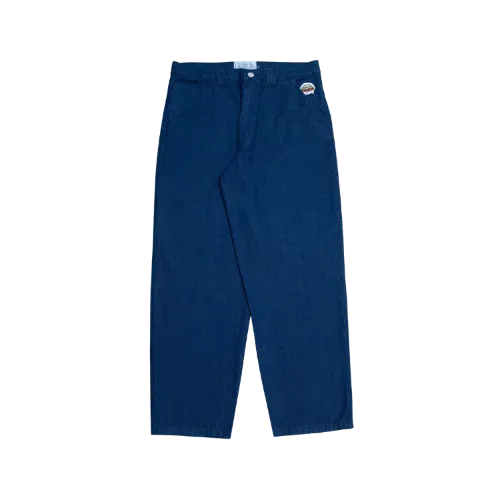 Turma da Mônica x Tupode Calça Og Baggy Monica Sansão Voa Jeans Azul Stone