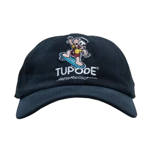 Turma da Mônica x TUPODE Boné Cascão Crookão Preto