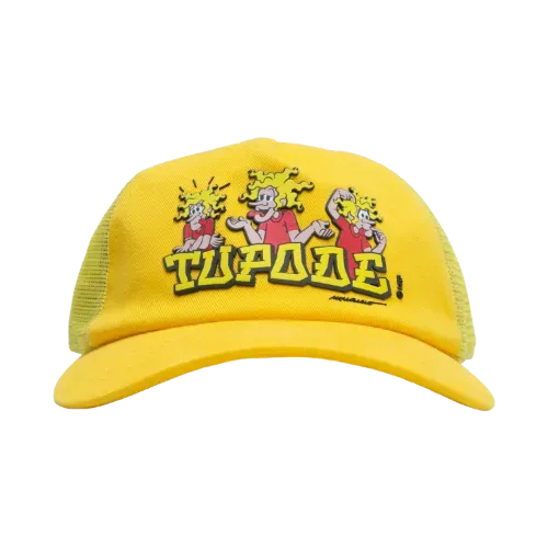 Turma da Mônica x TUPODE Boné Trucker Louco Amarelo