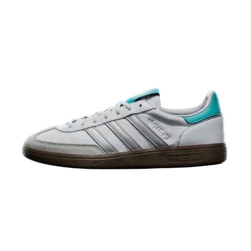 Mercedes x adidas Handball Spezial Cloud White Silver Metallic
