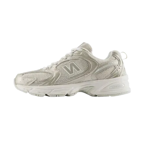 New Balance 530 Gold Metallic Linen