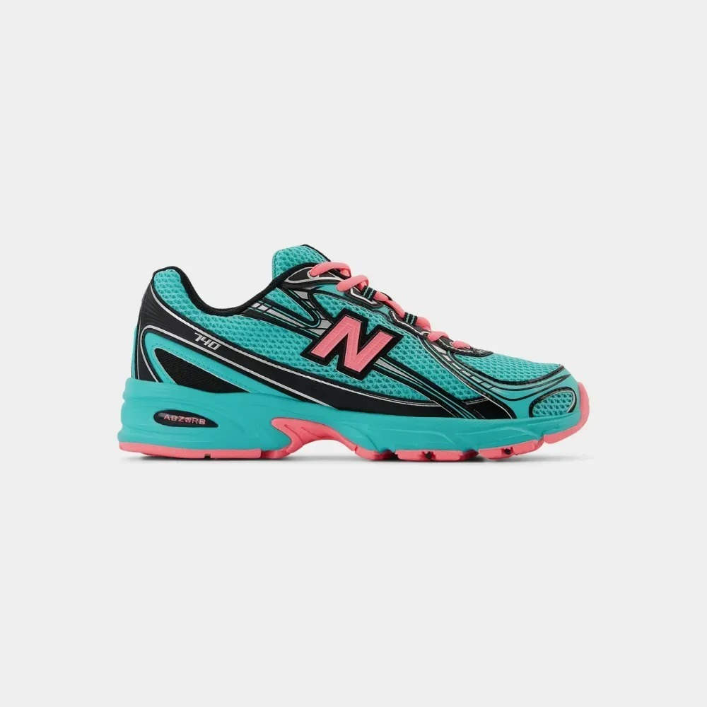 New Balance 740v2 Cyber Jade Black Pink — 36 / 37 / 38 / 39 / 40 / 41 / 42 / 43, Novo