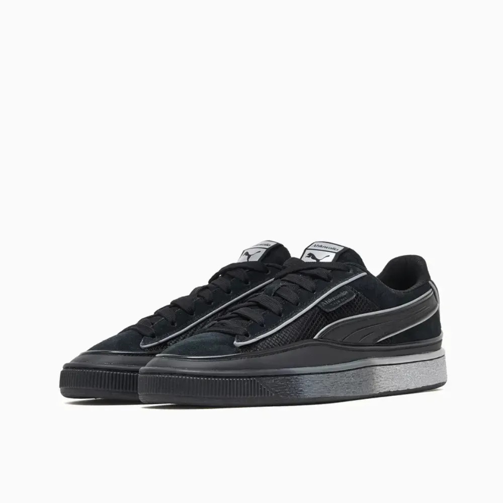 Ahluwalia x Puma Suede Classic Black Grey — 34 / 35 / 35.5 / 36 / 37 / 38, Novo
