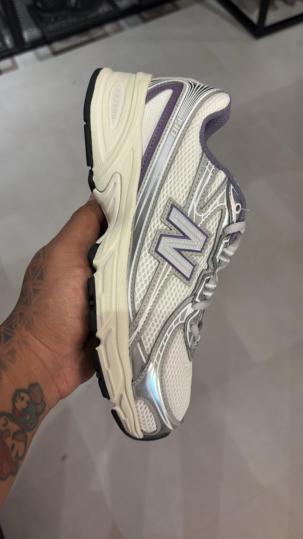 New Balance 740 Purple Off White