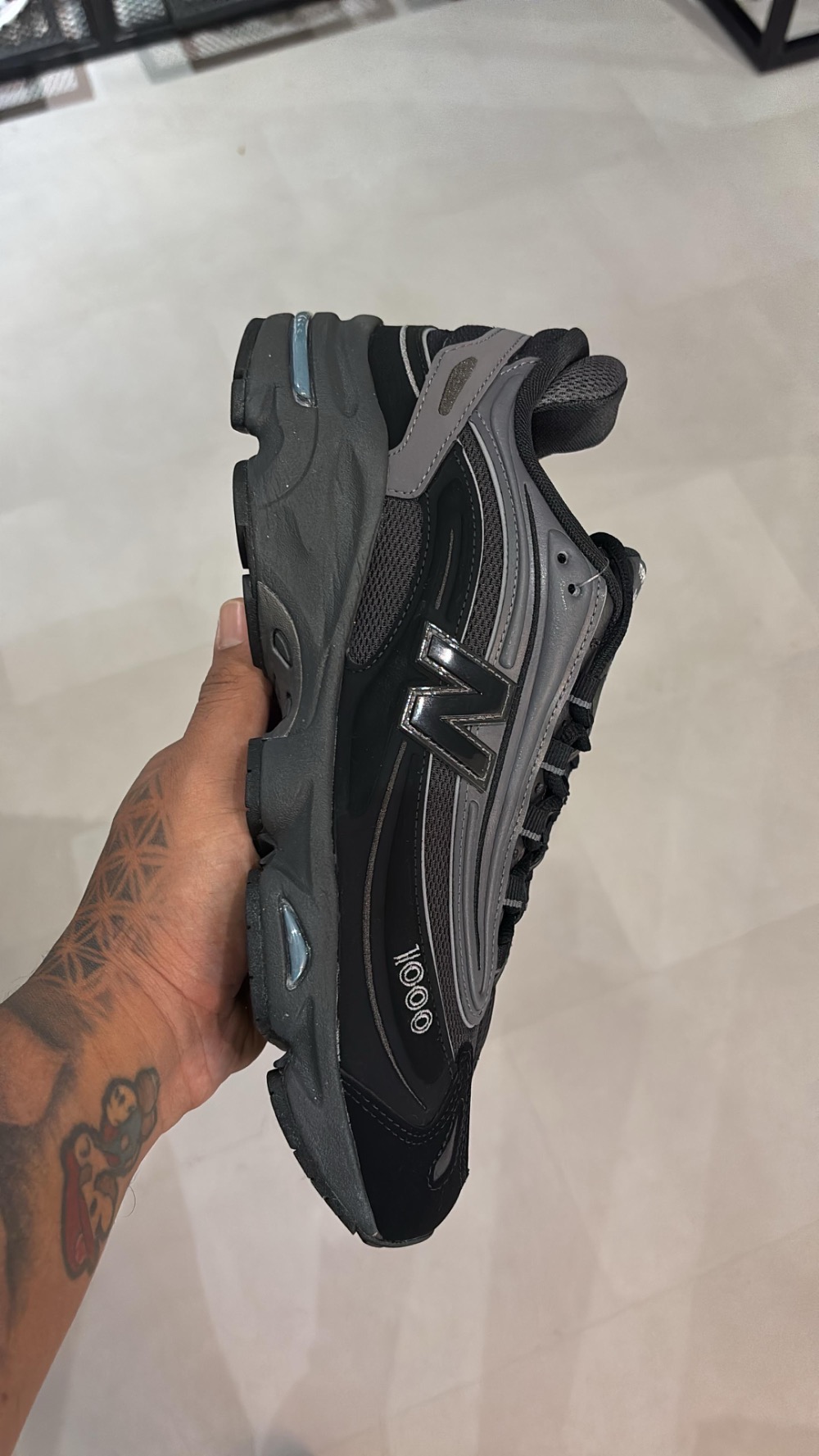 New Balance 1000 Black Castlerock — 43 / 44, Novo