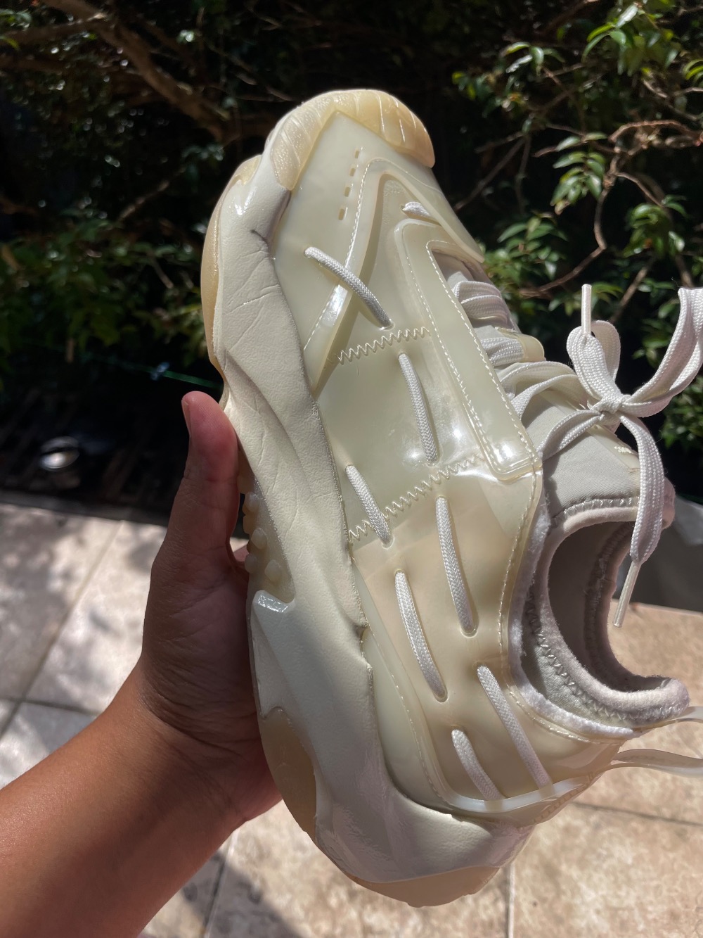 Anonymous Club x Puma Plexus Vinyl Mellow Yellow Light Sand