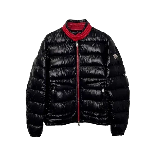 Jaqueta Moncler Vintage Lambot Quilted Shell Down Black - Droper