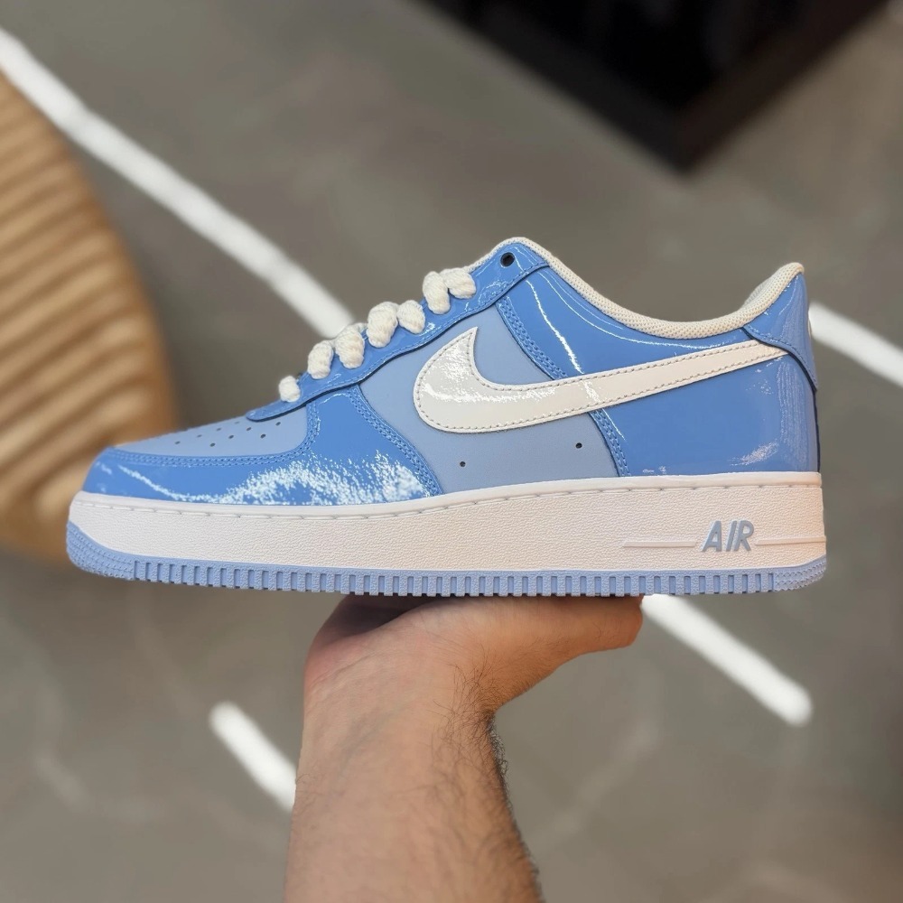 Nike Air Force 1 '07 Blue White — 48, Novo