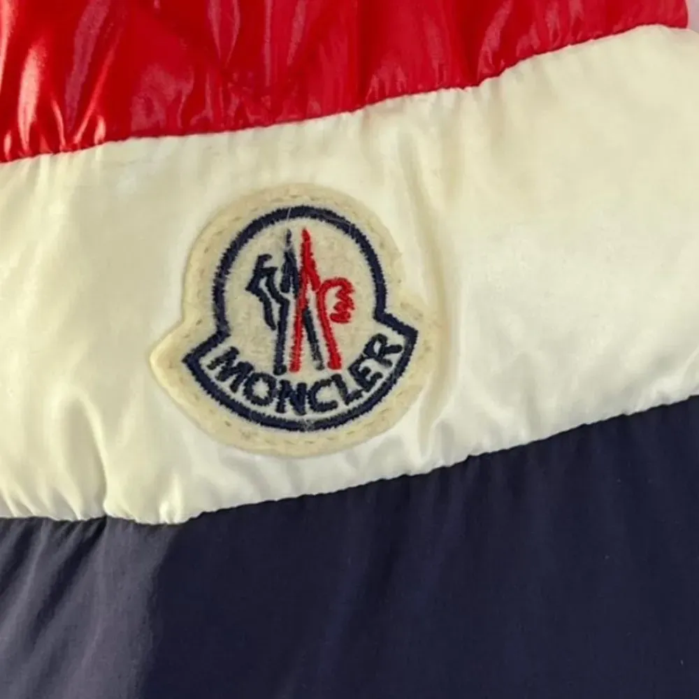 Jaqueta Moncler Vintage Konic Puffer Blue Red - Droper