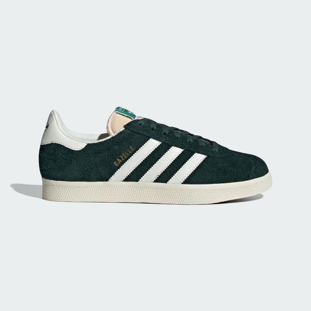 adidas Gazelle Mineral Green Off White Cream White — 42, Novo