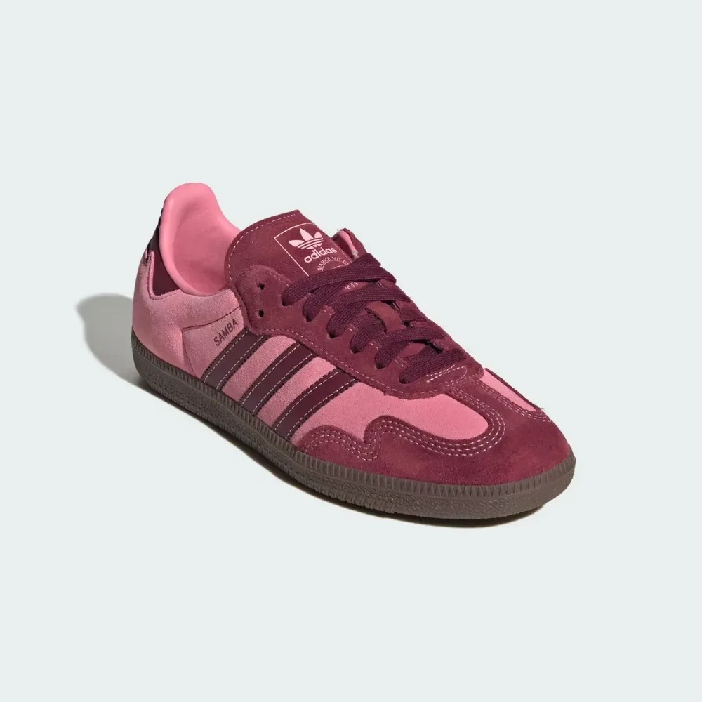 adidas Samba OG Pink Spark Shadow Red Gum — 36 / 37 / 38 / 39 / 40, Novo