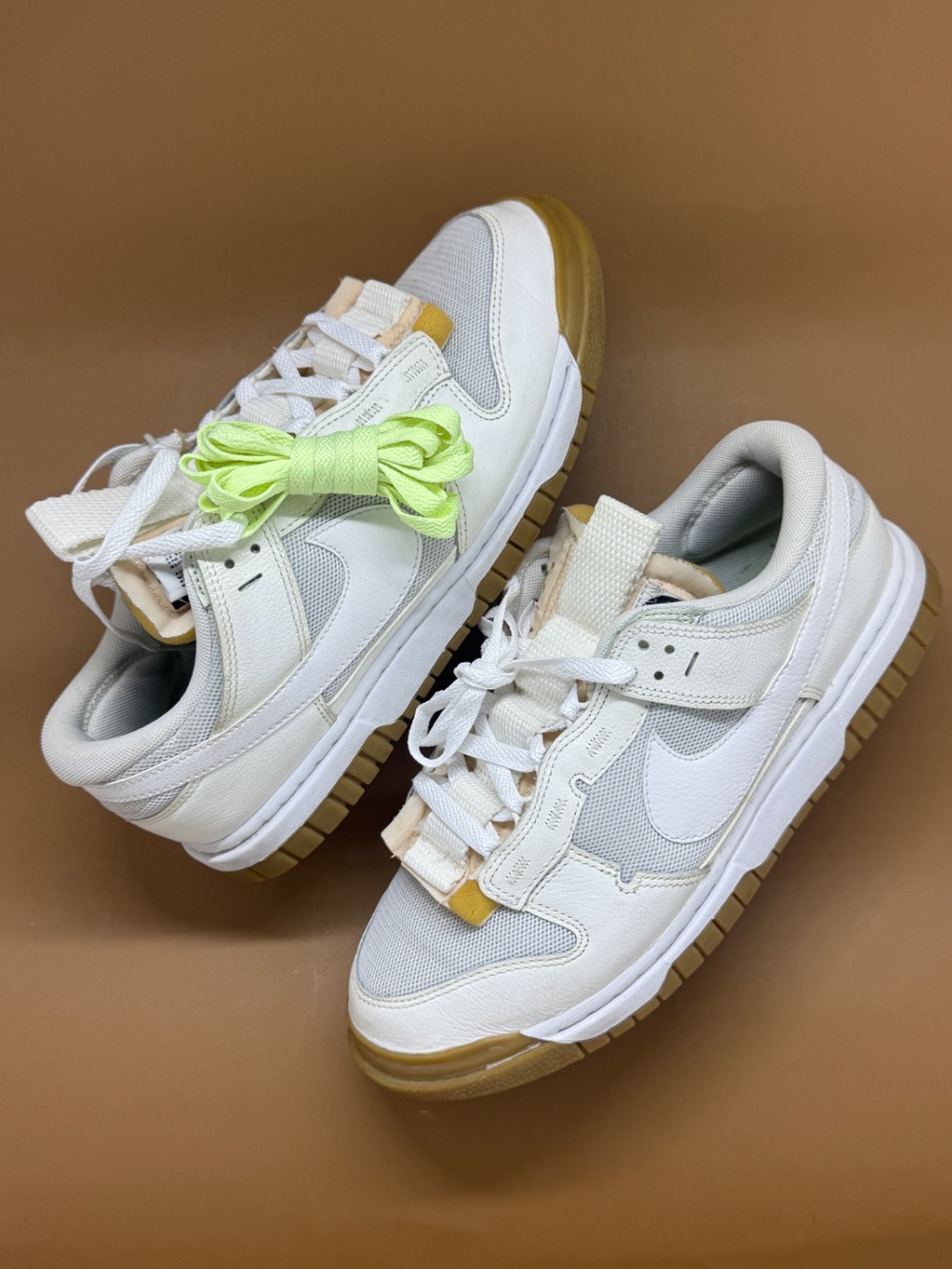 Nike Air Dunk Jumbo White Gum — 41, Usado