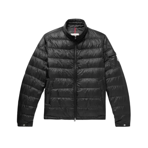 Jaqueta Moncler Vintage Lambot Quilted Shell Down Black - Droper
