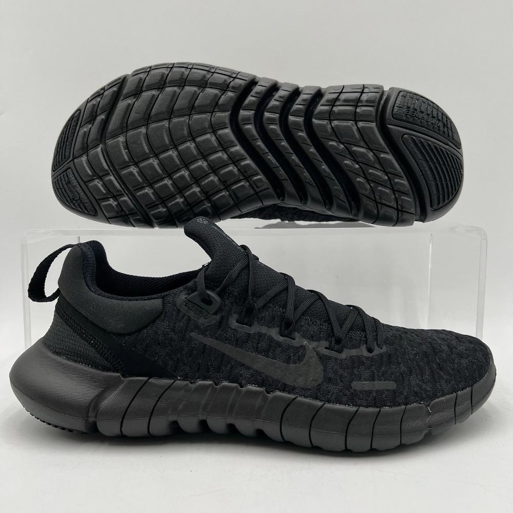 Nike Free Run 5.0 Black Off-Noir Black — 43, Novo