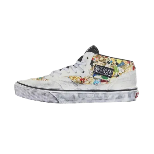 Mike Kelley x Supreme x Vans Half Cab White SS26-W8 - Droper