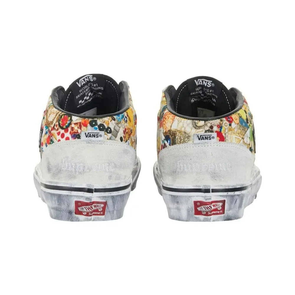 Mike Kelley x Supreme x Vans Half Cab White SS26-W8 - Droper