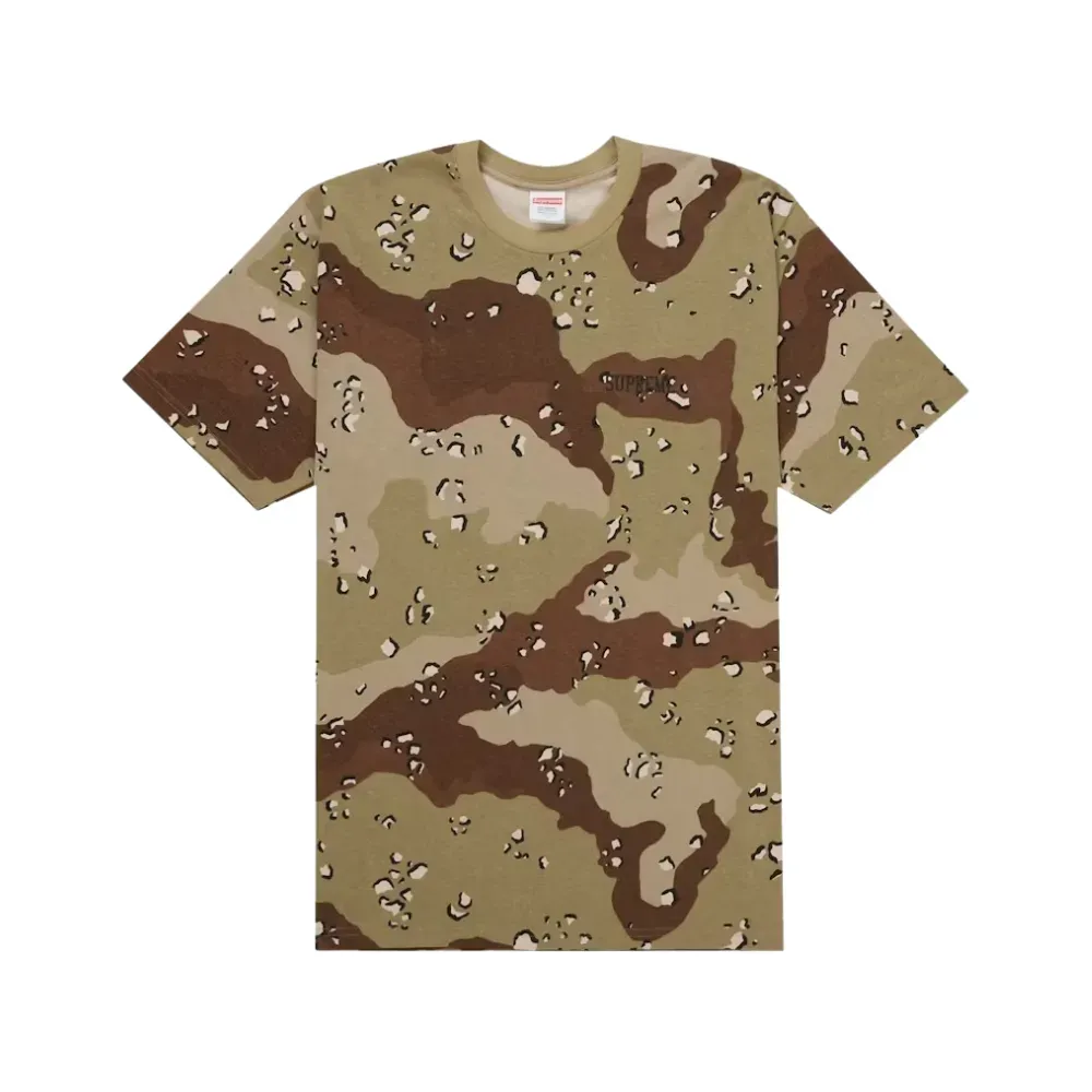 Mike Kelley x Supreme Camiseta Banner Chocolate Chip Camo SS26-W8