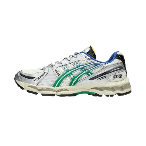 Hidden NY x Asics Gel-Kinetic 2.0 White Castlerock - Droper