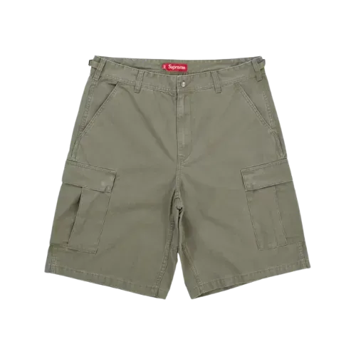 Shorts Supreme Cargo Olive SS26-W8 - Droper