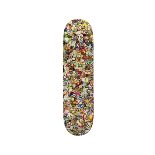 Mike Kelley x Supreme Skateboard White SS26-W8 - Droper