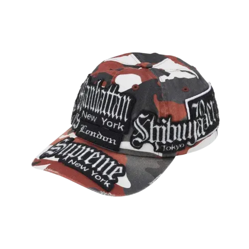 Maison Margiela x Supreme Boné Split 6-Panel Black - Droper