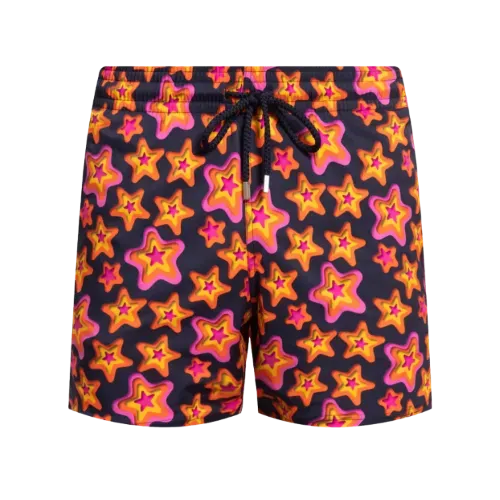 Shorts Vilebrequin Print Logo Swim Moorise Star