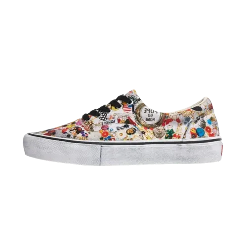 Mike Kelley x Supreme x Vans Era White SS26-W8