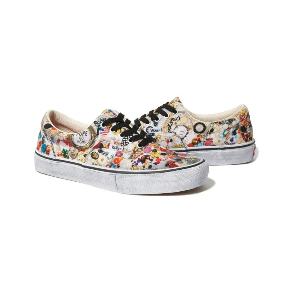 靴 27cm Supreme Mike Kelley Vans Era Mike Kelley x Supreme x Vans Era White SS26-W8 - Droper