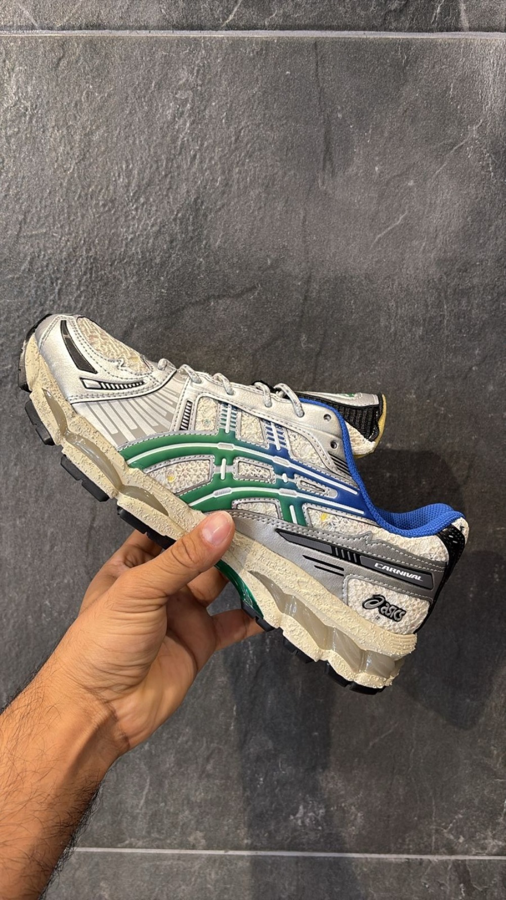Carnival x Asics Gel Kayano 12.1 Cream Green Basil