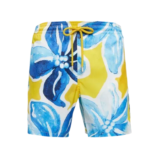 Shorts Vilebrequin Mahina Printed Yellow