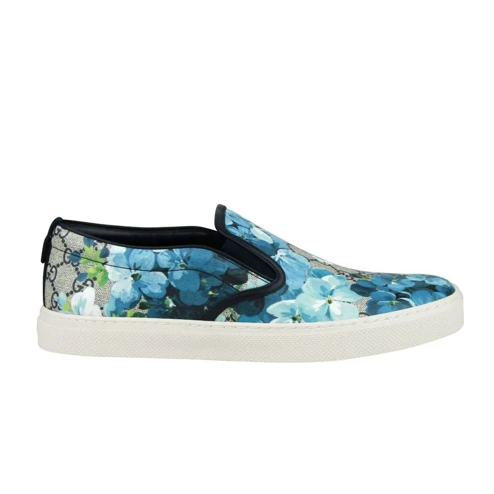 Gucci Slip On GG Blooms Blue foto 1