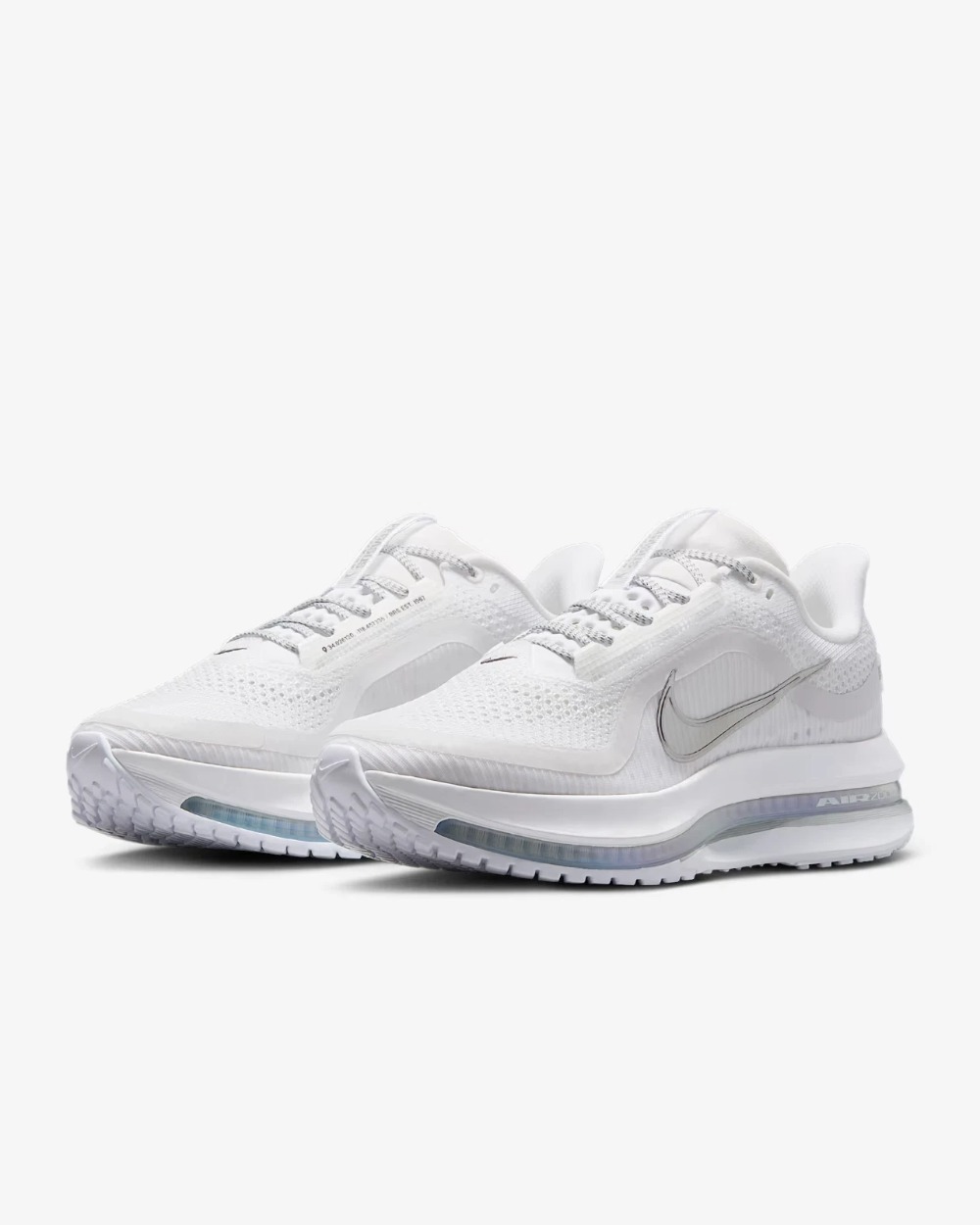 Nike Pegasus Premium White Metallic Silver — 37.5, Novo