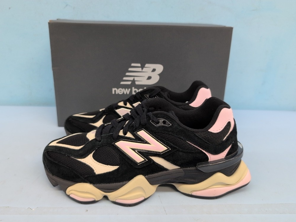 New Balance 9060 JD Exclusive Black Pink White — 34 / 37 / 37.5 / 38 / 39 / 40 / 41 / 42, Novo