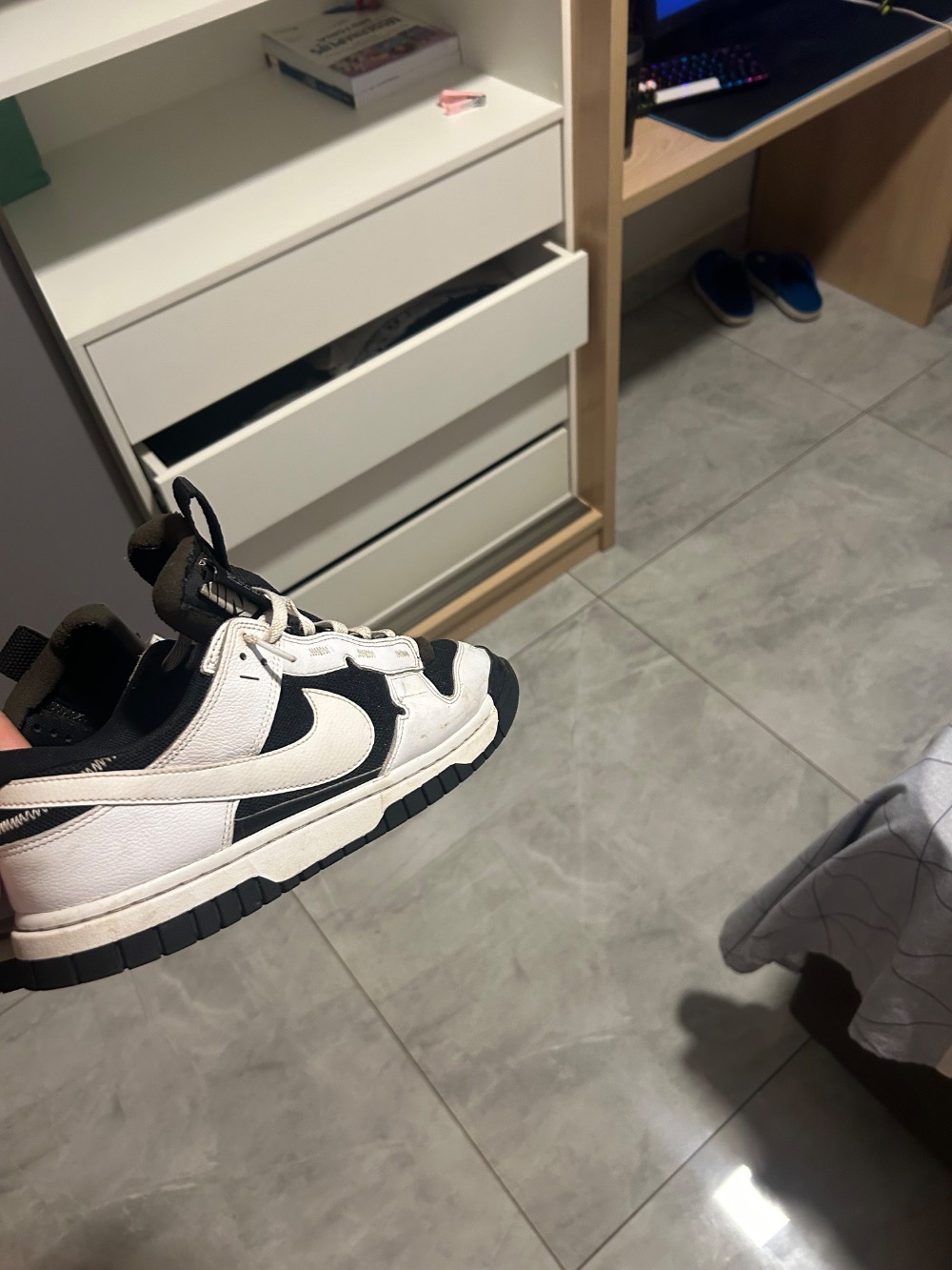 Nike Dunk Low Jumbo Reverse Panda — 42, Usado