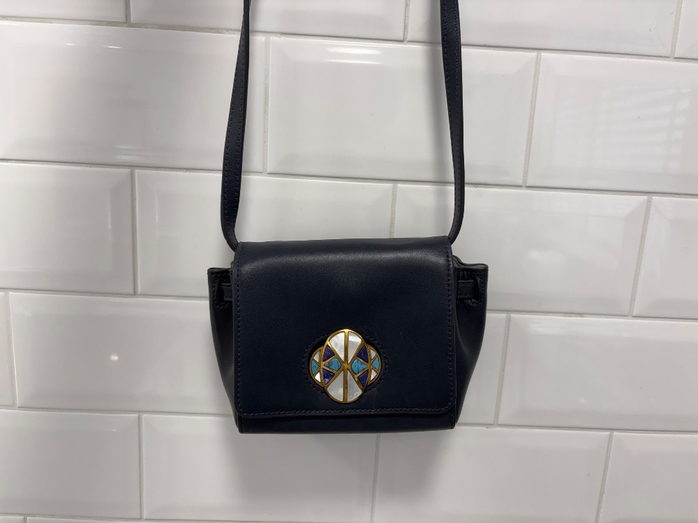 Bolsa Tory Burch Original Couro Preta