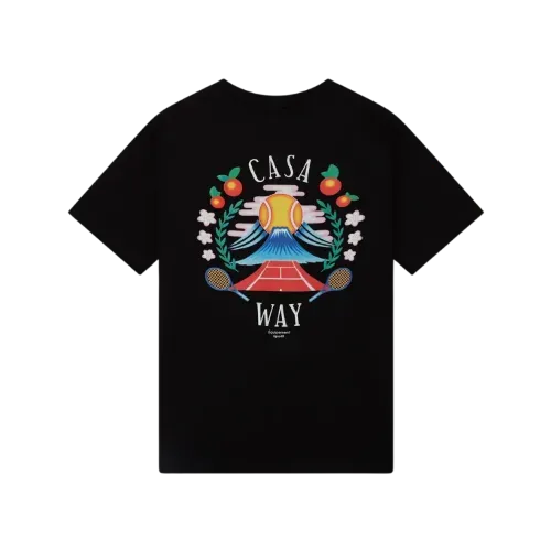 Camiseta Casablanca Casa Way Mountain Black