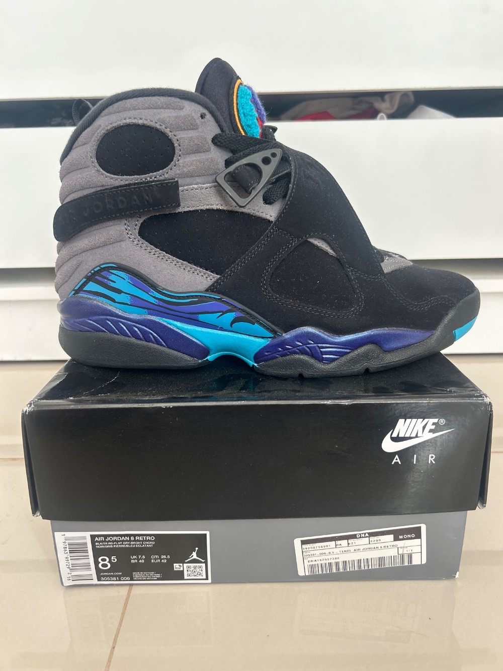 Air Jordan 8 Aqua