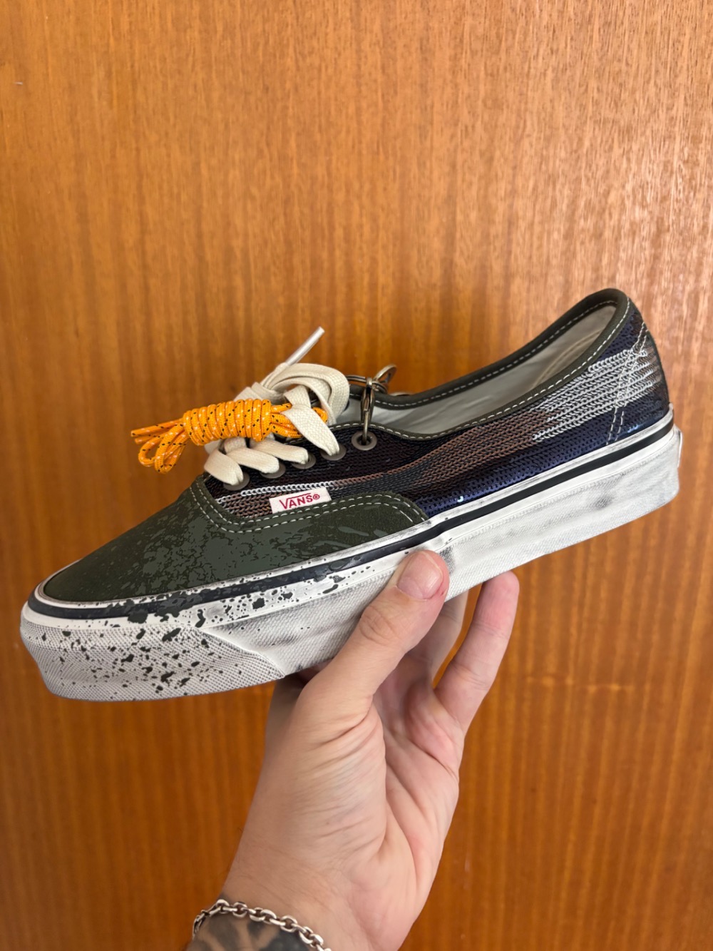 Vans Authentic Charms Green Blue