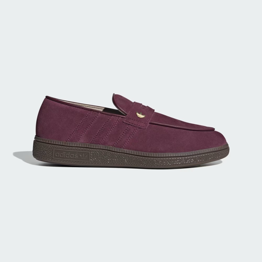 adidas Handball Spezial Loafer Maroon Gum — 39, Novo
