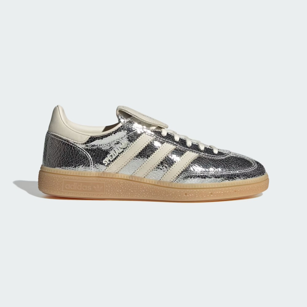 adidas Handball Spezial LT Silver Metallic Cream White — 41, Novo