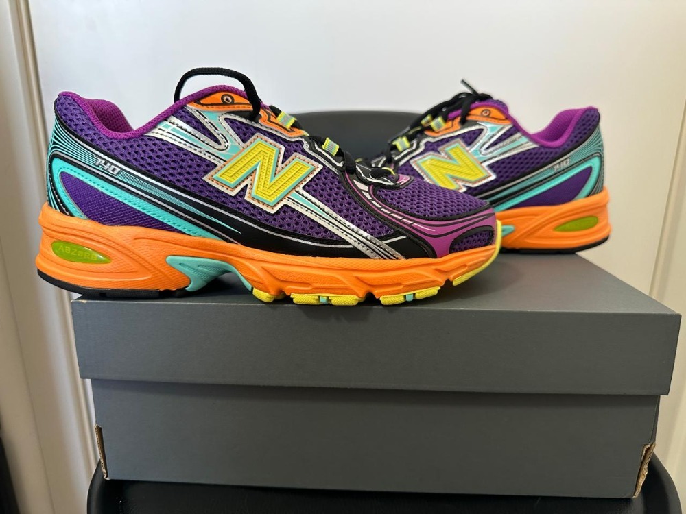 New Balance 740 Concord Grape Purple Fuchsia Sun Glow