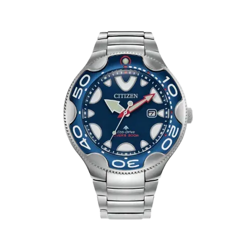 Relógio Citizen Promaster Orca Eco-Dive Blue 46mm - Droper
