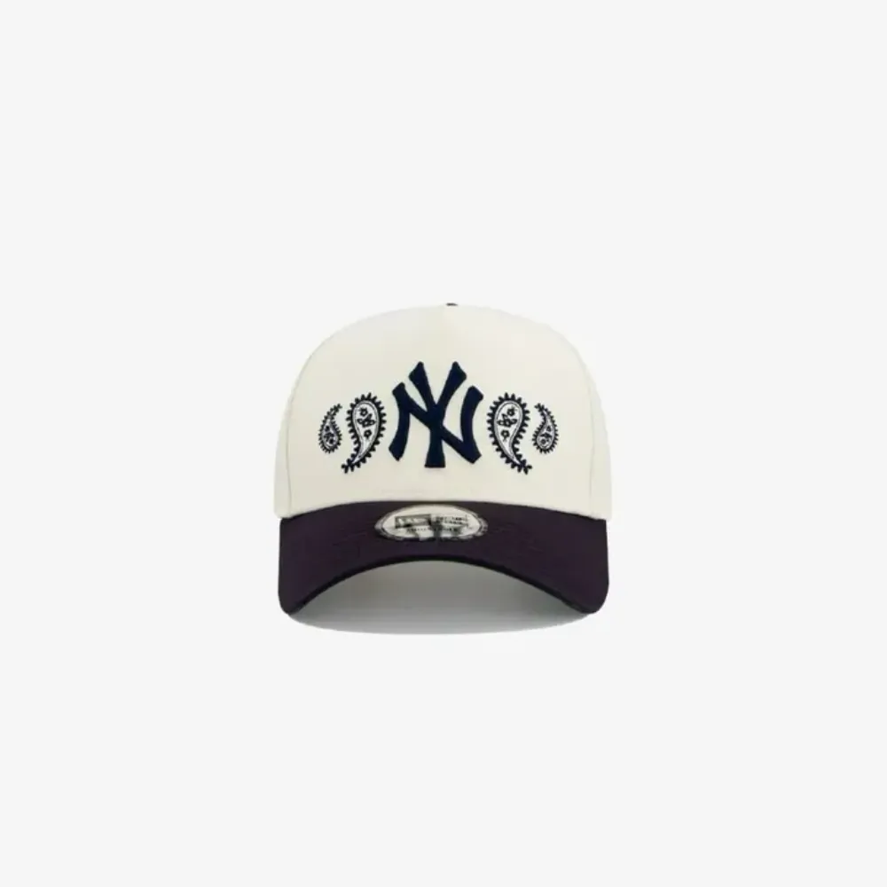 Boné New Era 9Forty New York Yankees Off White - Droper