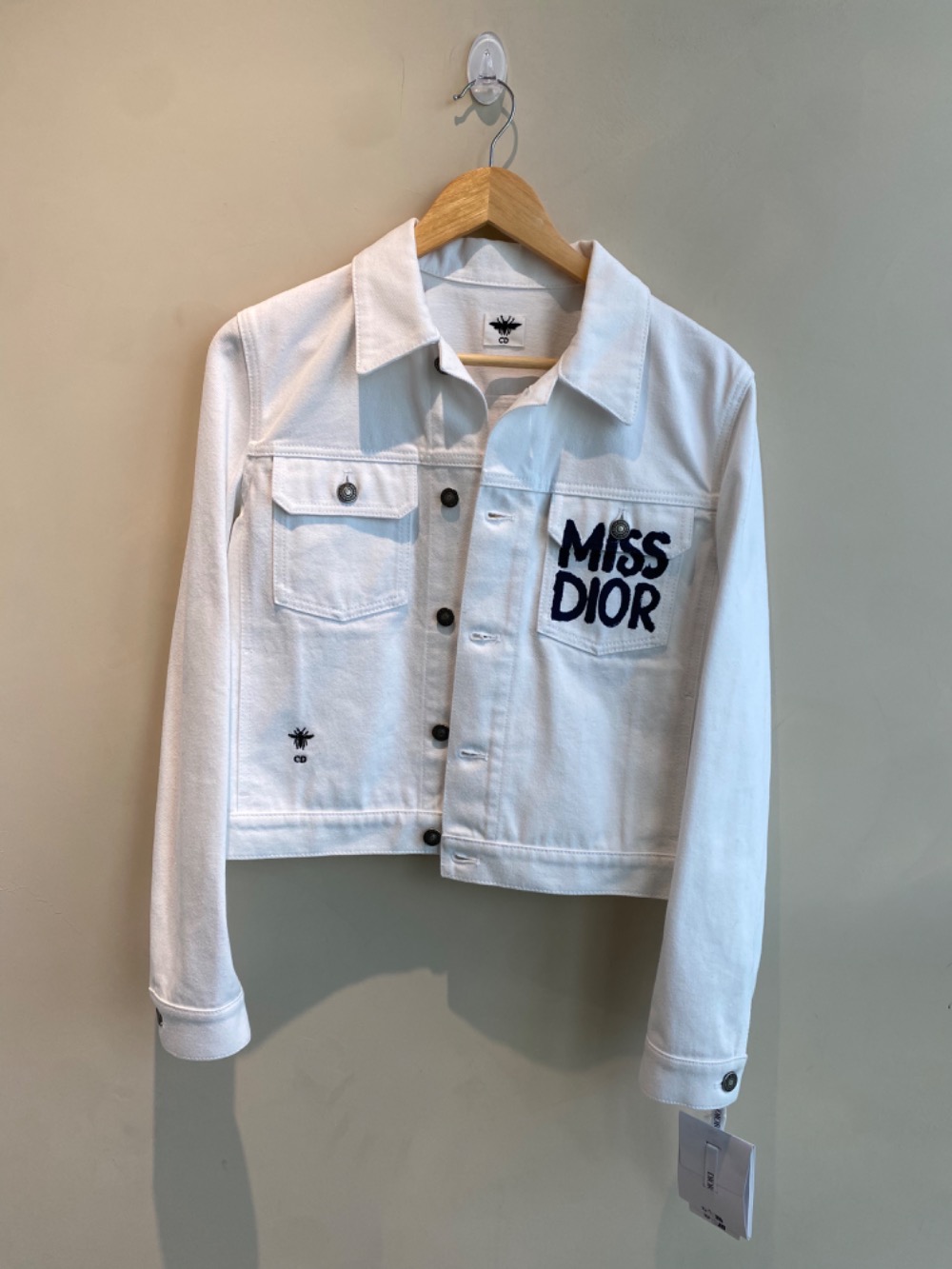 Dior Jaqueta Miss Dior Branco