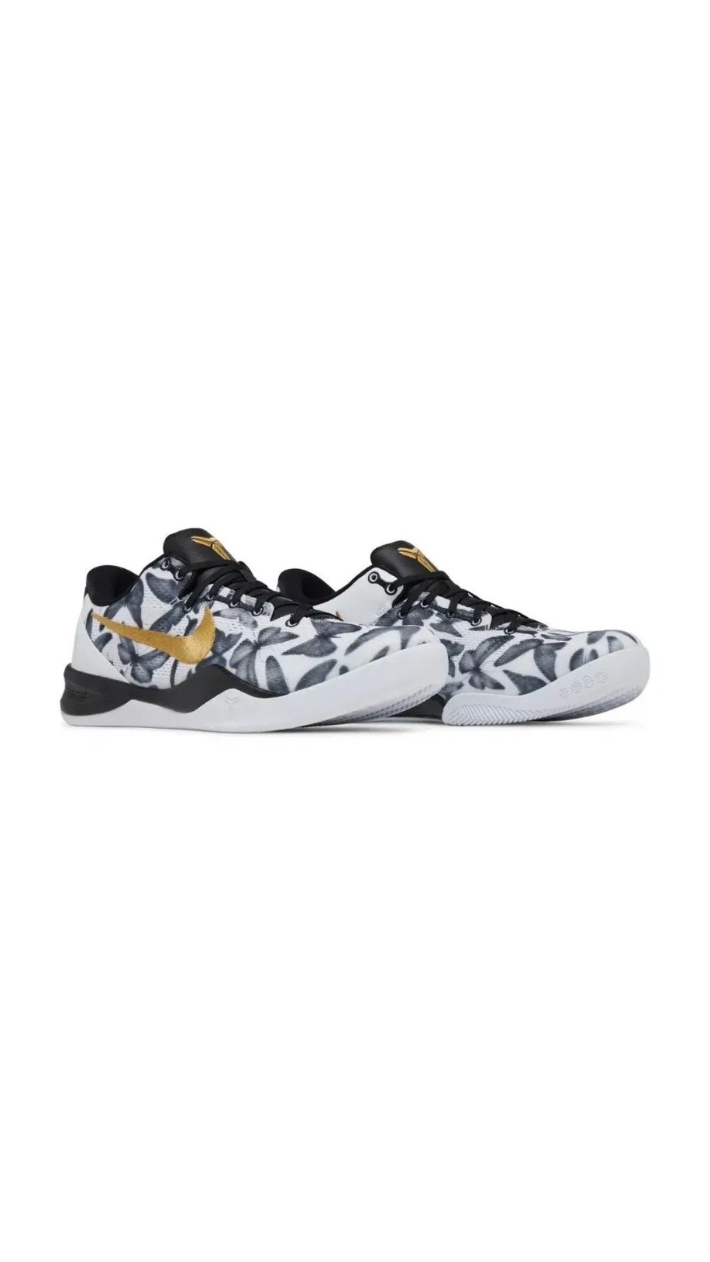 Nike Kobe 8 Protro Mambacita White Metallic Gold Black — 38 / 39 / 40 / 41 / 42 / 43, Novo