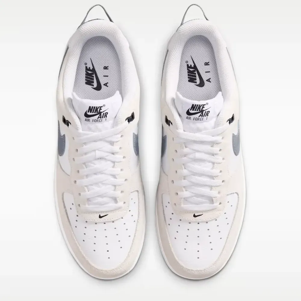 Nike Air Force 1 '07 LV8 White Black Cool Grey - Droper