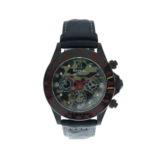 Relógio BAPE Type 3 Bapex Camo Dial