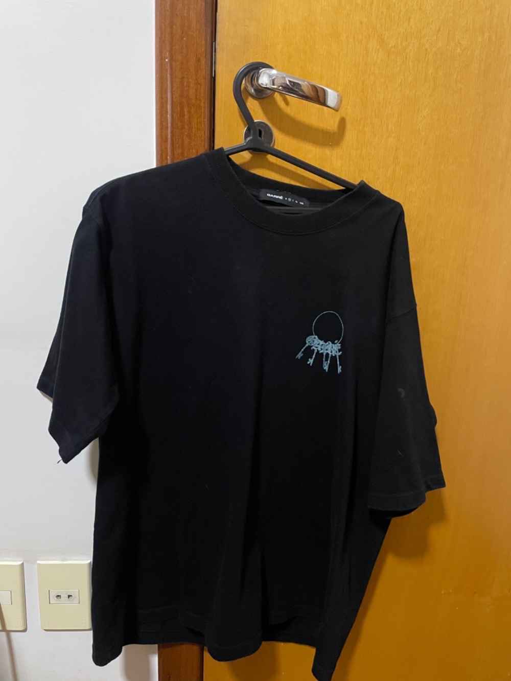 Camiseta preta Garré